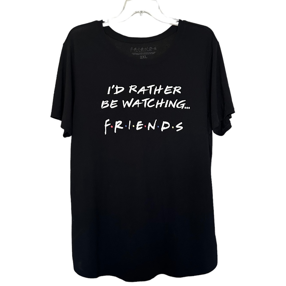 Friends‎ T Shirt Tee Size 2X Black